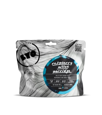 Органична Закуска с Просо, Малини и Арония LYO Millet Porridge 300g