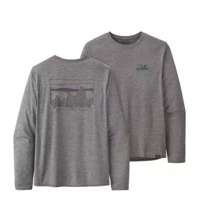 Блуза Patagonia Capilene Cool Daily Graphic Shirt Long Sleeve M's Summer 2025