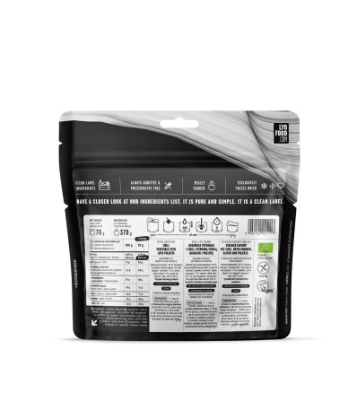 Храна LYO Organic Chili Sin Carne 370g