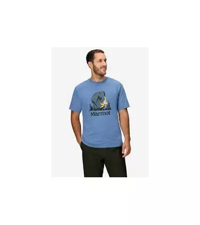 Тениска Marmot Bouldering Marty SS Shirt M's