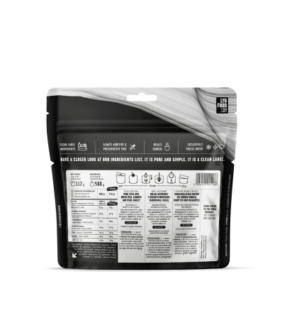 LYO Food Свинско с грах, моркови и ечемик 500g