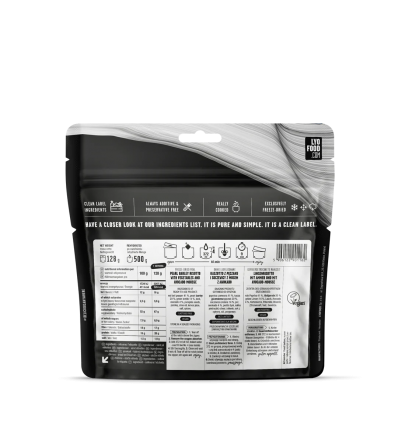 Ризото с леща, ечемик и мус от авокадо LYO Barley-lentills Risotto with Avocado mousse 500g