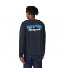 Блуза Patagonia Long-Sleeved P-6 Logo Responsibili-Tee M's Summer 2025